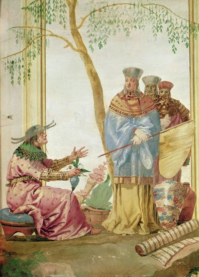 A Chinese Prince before a Soothsayer by Giovanni Domenico Tiepolo